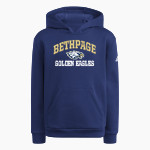 BETHPAGE HIGH SCHOOL GOLDEN EAGLES adidas Youth Fleece Pullover Hood Front Thumbnail