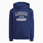 Lamar Mustangs adidas Youth Fleece Pullover Hood Front Thumbnail