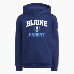 Blaine Bengals <span class="pdp-name-mascot">Blaine Bengals</span> adidas Youth Fleece Pullover Hood Front Thumbnail