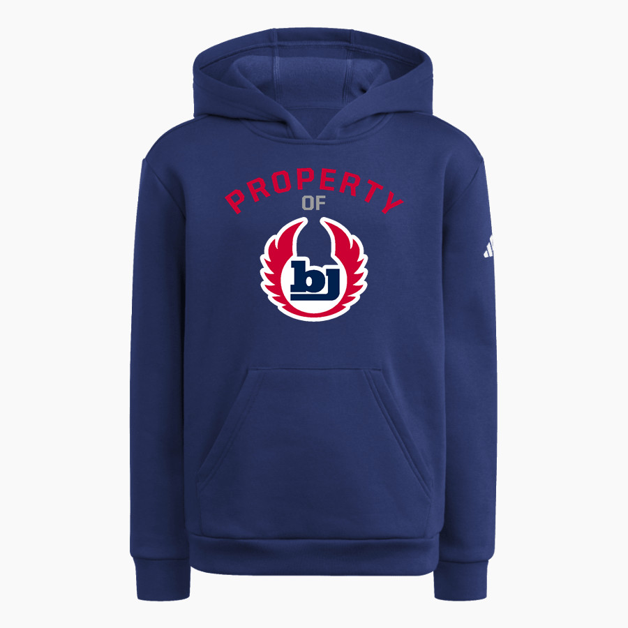 Bob Jones Patriots adidas Youth Fleece Pullover Hood