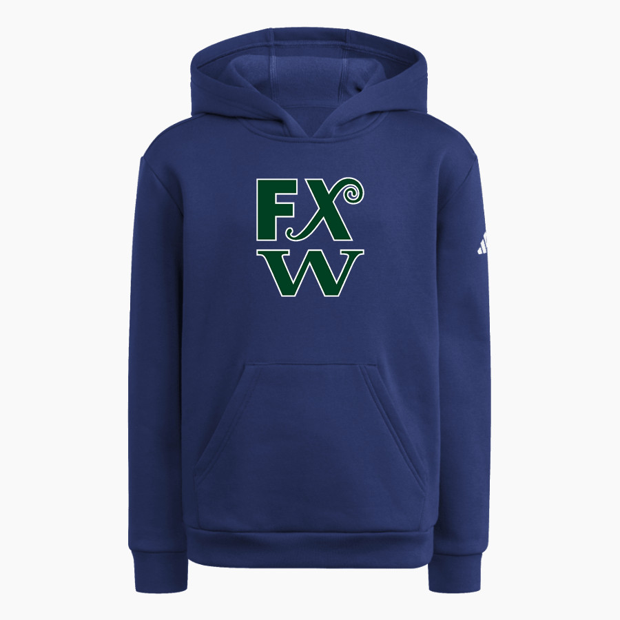 Frances Xavier Warde Jaguars <span class="pdp-name-mascot">Frances Xavier Warde School Jaguars</span> adidas Youth Fleece Pullover Hood