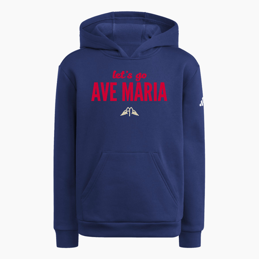 Ave Maria Catholic School Ave Maria Catholic <span class="pdp-name-mascot">Ave Maria Catholic School</span> adidas Youth Fleece Pullover Hood