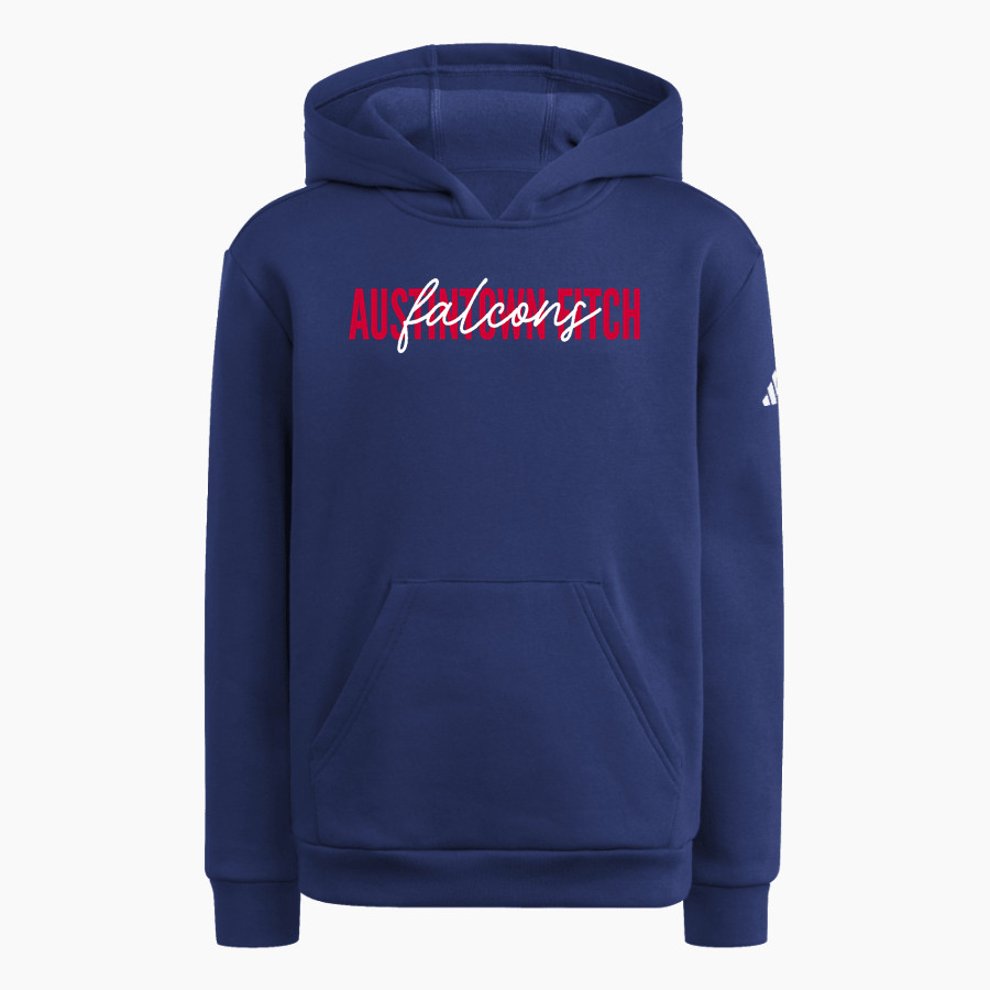AUSTINTOWN FITCH HIGH SCHOOL FALCONS <span class="pdp-name-mascot">AUSTINTOWN FITCH FALCONS</span> adidas Youth Fleece Pullover Hood