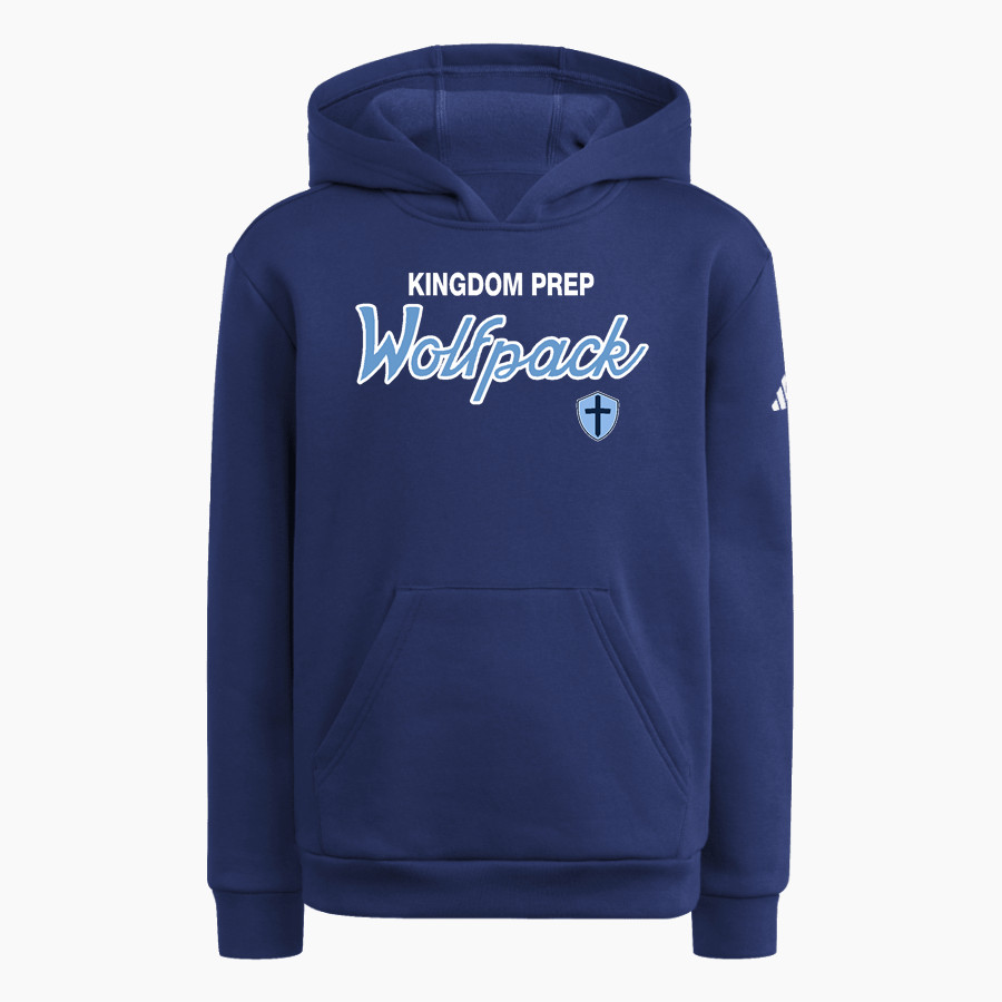 Kingdom Prep Wolfpack <span class="pdp-name-mascot">Kingdom Prep Wolfpack</span> adidas Youth Fleece Pullover Hood