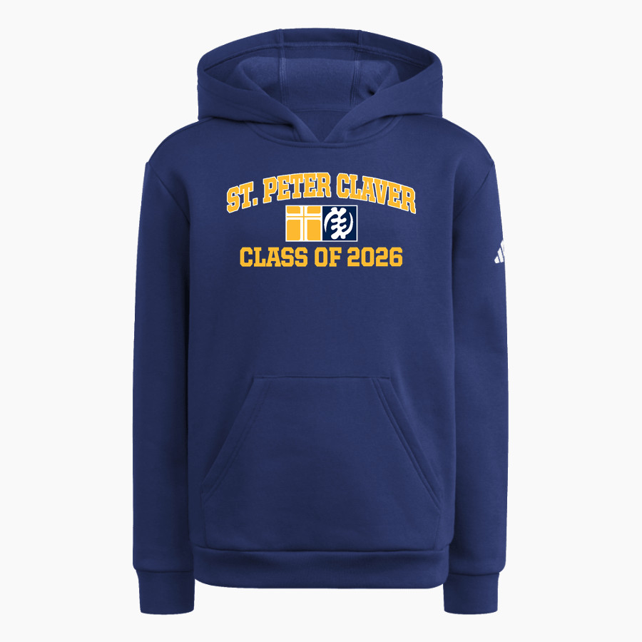 St. Peter Claver Knights adidas Youth Fleece Pullover Hood