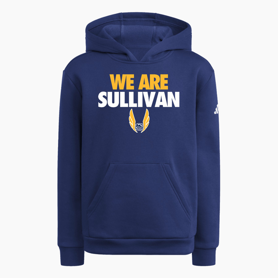 Sullivan Tigers <span class="pdp-name-mascot">Sullivan Tigers</span> adidas Youth Fleece Pullover Hood