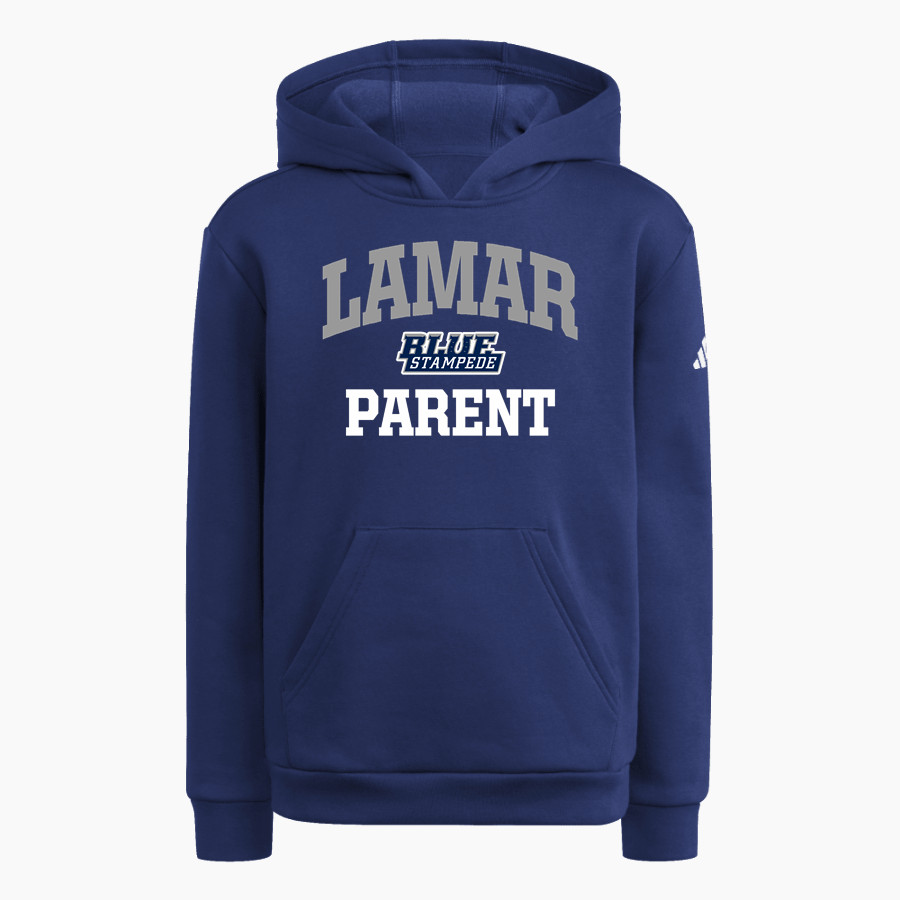 Lamar Mustangs adidas Youth Fleece Pullover Hood