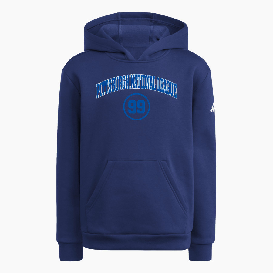 PITTSBURGH NATIONAL LEAGUE PITTSBURGH NATIONAL <span class="pdp-name-mascot">PITTSBURGH NATIONAL LEAGUE</span> adidas Youth Fleece Pullover Hood
