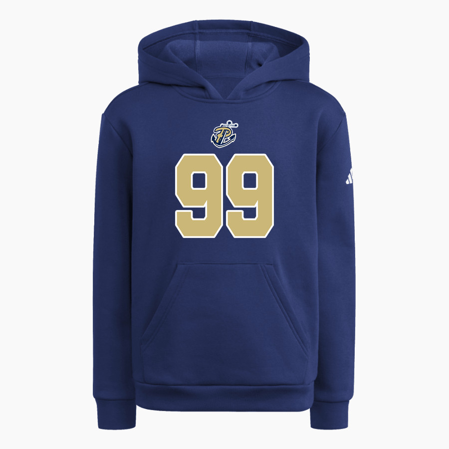 PEARL HIGH SCHOOL PIRATES <span class="pdp-name-mascot">PEARL PIRATES</span> adidas Youth Fleece Pullover Hood