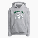 Aldo Leopold Aldo Leopold <span class="pdp-name-mascot">Aldo Leopold</span> adidas Youth Fleece Pullover Hood Front Thumbnail