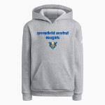 Greenfield Central Cougars Online Store <span class="pdp-name-mascot">Greenfield-Central Cougars</span> adidas Youth Fleece Pullover Hood Front Thumbnail