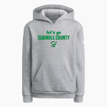 SEMINOLE COUNTY HIGH SCHOOL INDIANS adidas Youth Fleece Pullover Hood Front Thumbnail