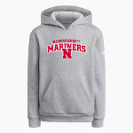 NARRAGANSETT HIGH SCHOOL MARINERS adidas Youth Fleece Pullover Hood Front Thumbnail