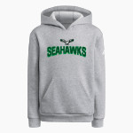 PENINSULA HIGH SCHOOL SEAHAWKS <span class="pdp-name-mascot">PENINSULA SEAHAWKS</span> adidas Youth Fleece Pullover Hood Front Thumbnail