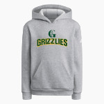 Green Acres Grizzlies <span class="pdp-name-mascot">Green Acres School Grizzlies</span> adidas Youth Fleece Pullover Hood Front Thumbnail