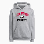 Del Webb Wranglers <span class="pdp-name-mascot">Del Webb Wranglers</span> adidas Youth Fleece Pullover Hood Front Thumbnail