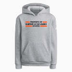 Macomb Little League Bombers <span class="pdp-name-mascot">Macomb Little League Bombers</span> adidas Youth Fleece Pullover Hood Front Thumbnail