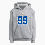 MADISON CENTRAL HIGH SCHOOL BLUE DEVILS adidas Youth Fleece Pullover Hood Front Thumbnail