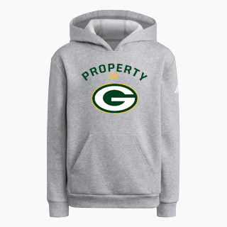 adidas Youth Fleece Pullover Hood