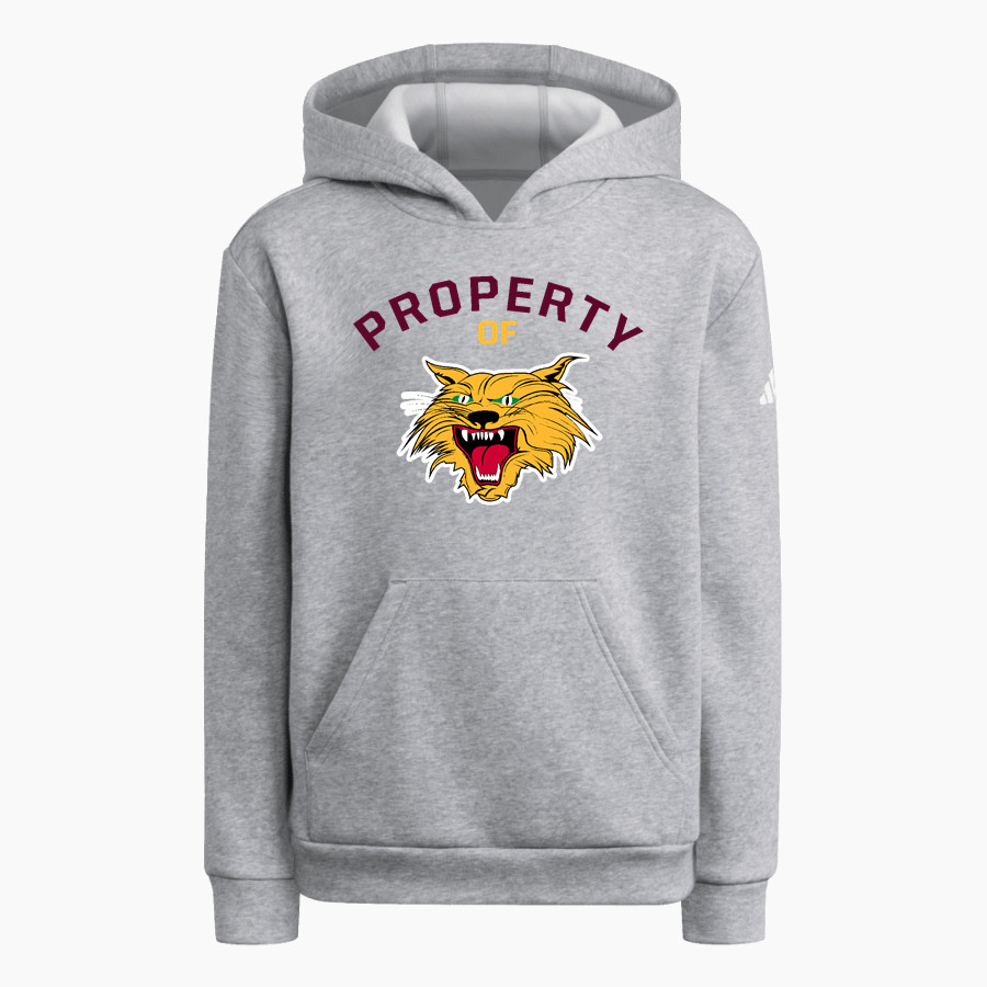 KALIDA HIGH SCHOOL WILDCATS <span class="pdp-name-mascot">KALIDA WILDCATS</span> adidas Youth Fleece Pullover Hood