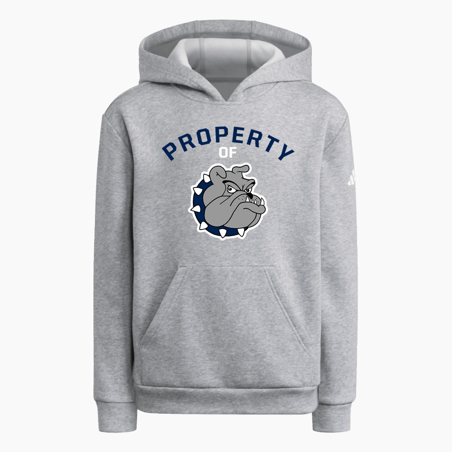 Westerly Bulldogs <span class="pdp-name-mascot">Westerly Bulldogs</span> adidas Youth Fleece Pullover Hood