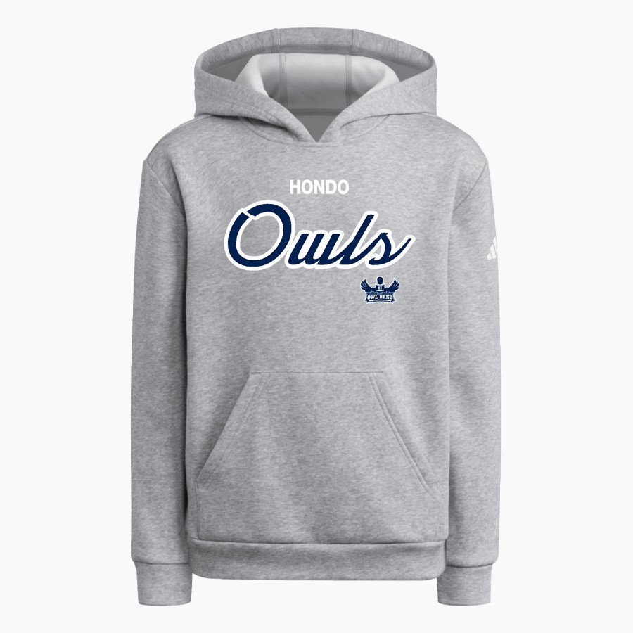 HONDO HIGH SCHOOL OWLS <span class="pdp-name-mascot">HONDO OWLS</span> adidas Youth Fleece Pullover Hood