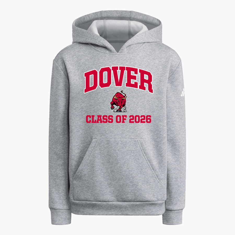 DOVER HIGH SCHOOL LONGHORNS adidas Youth Fleece Pullover Hood