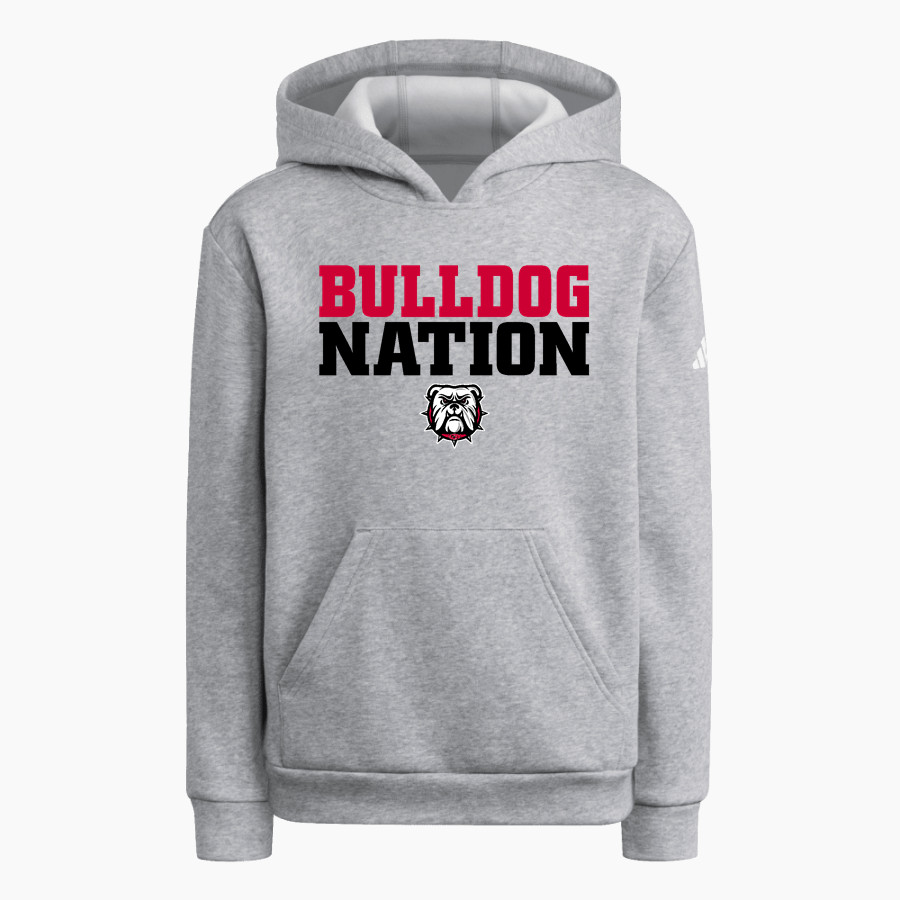NORTH GWINNETT HIGH SCHOOL BULLDOGS <span class="pdp-name-mascot">NORTH GWINNETT BULLDOGS</span> adidas Youth Fleece Pullover Hood