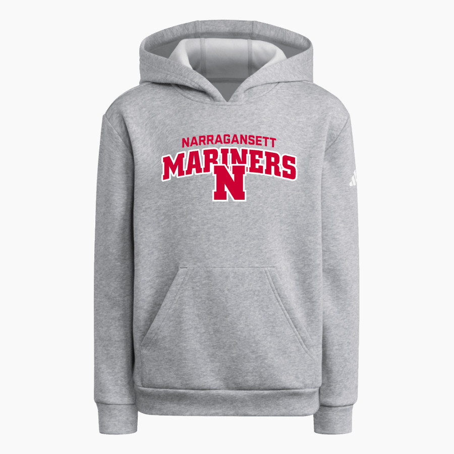 NARRAGANSETT HIGH SCHOOL MARINERS adidas Youth Fleece Pullover Hood