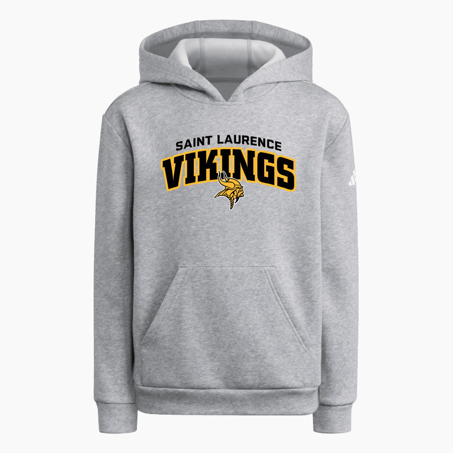 SAINT LAURENCE HIGH SCHOOL VIKINGS adidas Youth Fleece Pullover Hood