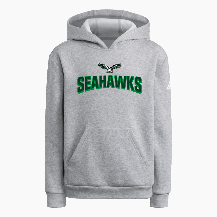 PENINSULA HIGH SCHOOL SEAHAWKS <span class="pdp-name-mascot">PENINSULA SEAHAWKS</span> adidas Youth Fleece Pullover Hood