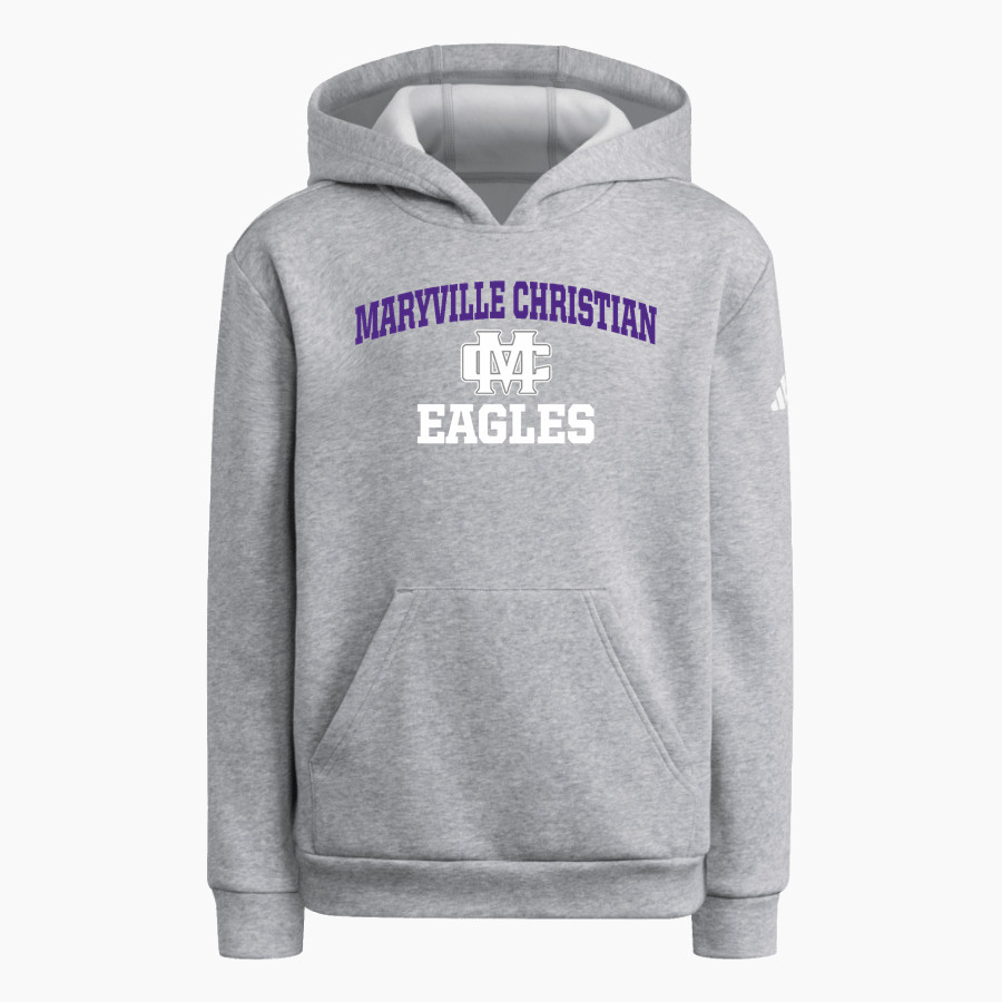 MARYVILLE CHRISTIAN SCHOOL EAGLES <span class="pdp-name-mascot">MARYVILLE CHRISTIAN EAGLES</span> adidas Youth Fleece Pullover Hood