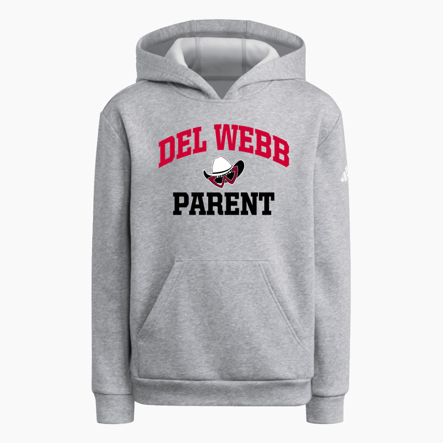 Del Webb Wranglers <span class="pdp-name-mascot">Del Webb Wranglers</span> adidas Youth Fleece Pullover Hood