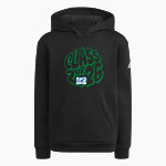 Maple River Eagles <span class="pdp-name-mascot">Maple River Eagles</span> adidas Youth Fleece Pullover Hood Front Thumbnail