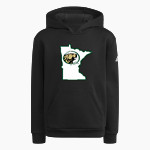 Bemidji State Athletics <span class="pdp-name-mascot">Bemidji State Beavers</span> adidas Youth Fleece Pullover Hood Front Thumbnail