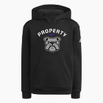 Garfield Bulldogs adidas Youth Fleece Pullover Hood Front Thumbnail