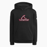 Northwest Nazarene Nighthawks <span class="pdp-name-mascot">Northwest Nazarene University Nighthawks</span> adidas Youth Fleece Pullover Hood Front Thumbnail