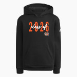 Northampton Konkrete Kids <span class="pdp-name-mascot">Northampton Area Middle School Konkrete Kids</span> adidas Youth Fleece Pullover Hood Front Thumbnail