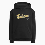 BURLINGTON TOWNSHIP HIGH SCHOOL FALCONS <span class="pdp-name-mascot">BURLINGTON TOWNSHIP FALCONS</span> adidas Youth Fleece Pullover Hood Front Thumbnail
