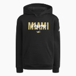 MIAMI SENIOR HIGH SCHOOL STINGAREES adidas Youth Fleece Pullover Hood Front Thumbnail