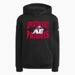 APPLETON EAST PATRIOTS <span class="pdp-name-mascot">EAST PATRIOTS</span> adidas Youth Fleece Pullover Hood Front Thumbnail
