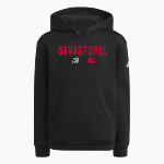 SEVASTOPOL HIGH SCHOOL PIONEERS <span class="pdp-name-mascot">SEVASTOPOL PIONEERS</span> adidas Youth Fleece Pullover Hood Front Thumbnail