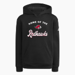 Benedictine University Mesa Redhawks <span class="pdp-name-mascot">Benedictine University Redhawks</span> adidas Youth Fleece Pullover Hood Front Thumbnail