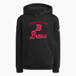 BOISE HIGH SCHOOL ONLINE STORE <span class="pdp-name-mascot">BOISE BRAVES</span> adidas Youth Fleece Pullover Hood Front Thumbnail