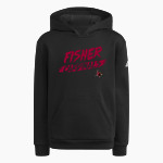Fisher Cardinals <span class="pdp-name-mascot">Fisher Cardinals</span> adidas Youth Fleece Pullover Hood Front Thumbnail