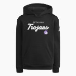 Petaluma Trojans <span class="pdp-name-mascot">Petaluma Trojans</span> adidas Youth Fleece Pullover Hood Front Thumbnail