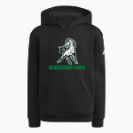 EVERGREEN PARK HIGH SCHOOL MUSTANGS <span class="pdp-name-mascot">EVERGREEN PARK MUSTANGS</span> adidas Youth Fleece Pullover Hood Front Thumbnail