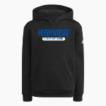 Highview Hawks <span class="pdp-name-mascot">Highview Elementary School Hawks</span> adidas Youth Fleece Pullover Hood Front Thumbnail