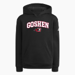 Goshen RedHawks <span class="pdp-name-mascot">Goshen RedHawks</span> adidas Youth Fleece Pullover Hood Front Thumbnail