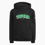 Salem University Tigers <span class="pdp-name-mascot">TIGERS</span> adidas Youth Fleece Pullover Hood Front Thumbnail
